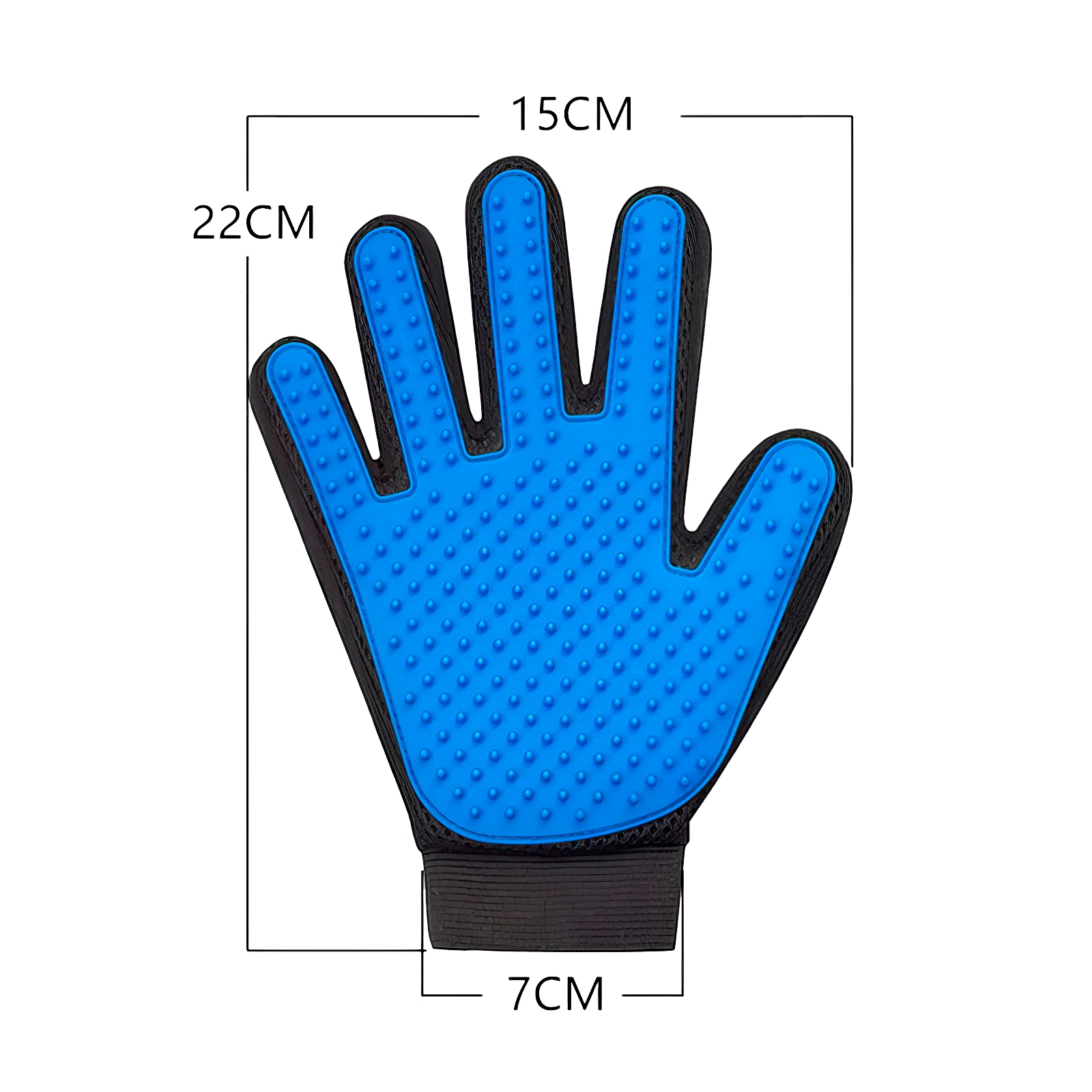 Pet Grooming Glove - Deshedding & Massage for Cats & Dogs