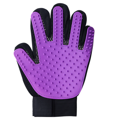 Pet Grooming Glove - Deshedding & Massage for Cats & Dogs