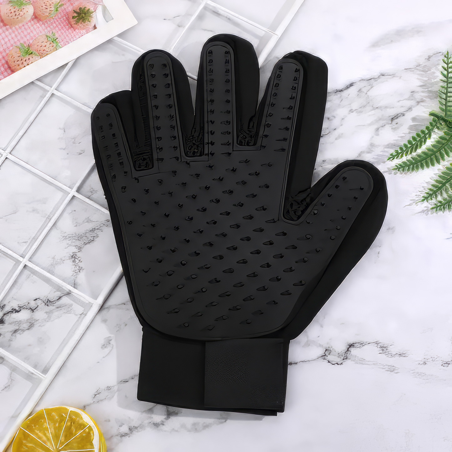 Pet Grooming Glove - Deshedding & Massage for Cats & Dogs