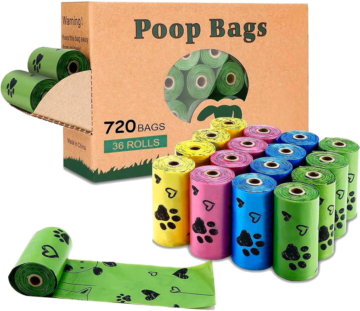 Eco-Friendly Biodegradable Dog Poop Bags