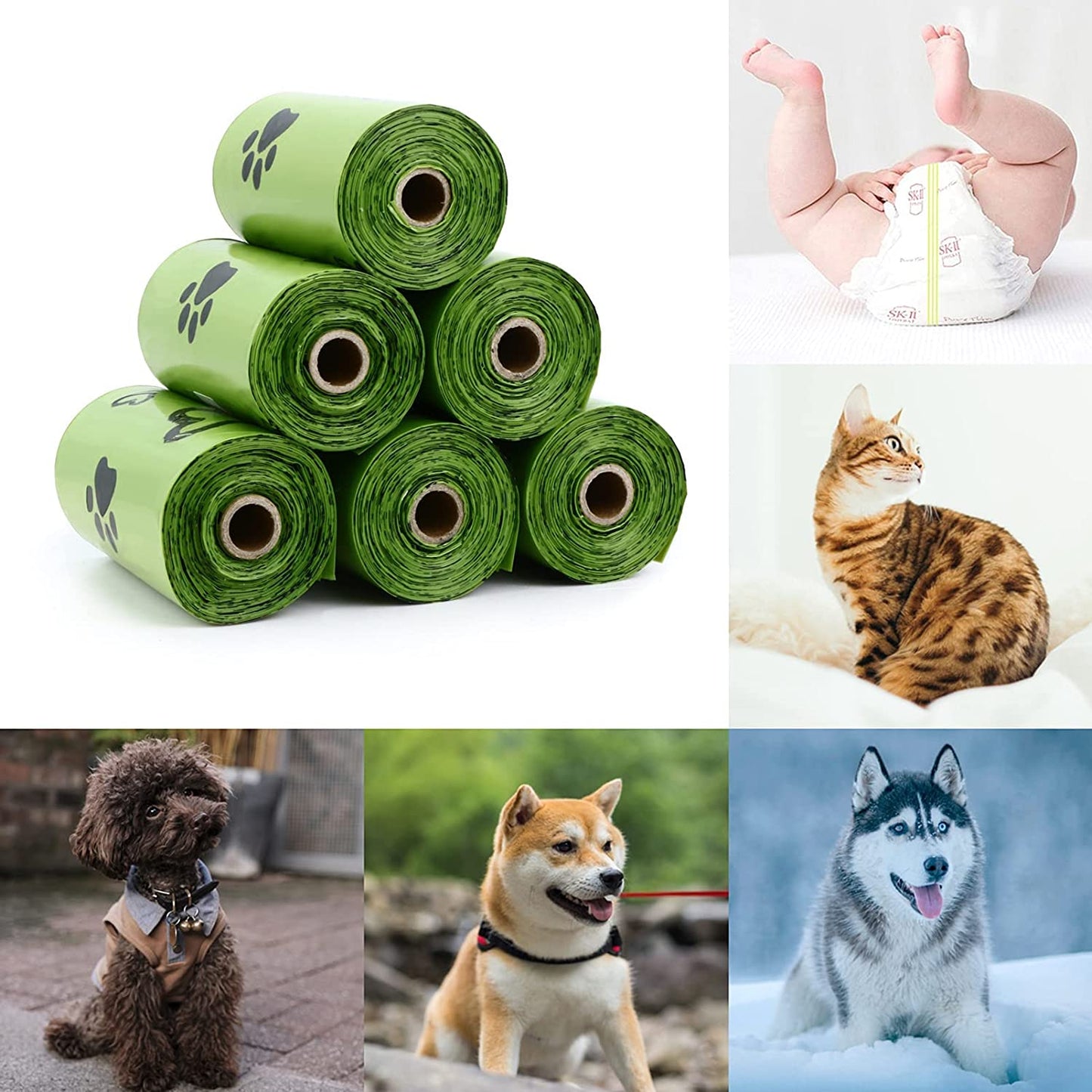 Eco-Friendly Biodegradable Dog Poop Bags