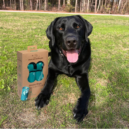 360 Leak-Proof Dog Poop Bags for Waste Cleanup | Durable, Tear-Resistant Plastic Rolls for Puppy Walking & Travel